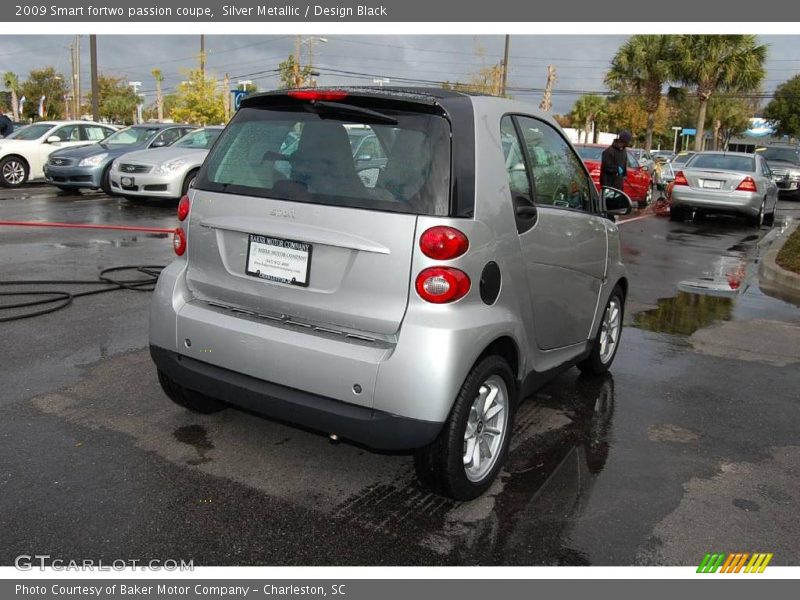 Silver Metallic / Design Black 2009 Smart fortwo passion coupe