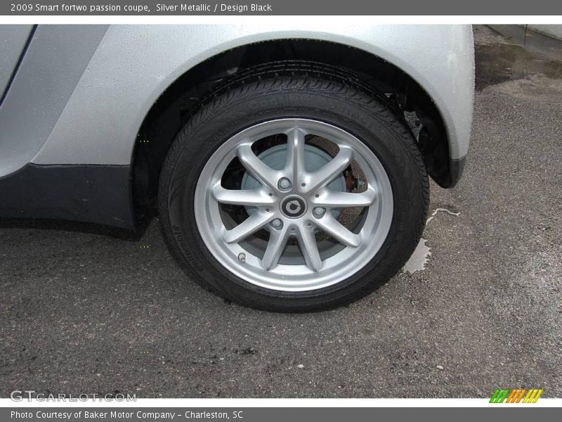 Silver Metallic / Design Black 2009 Smart fortwo passion coupe