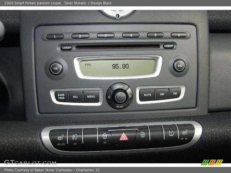 Silver Metallic / Design Black 2009 Smart fortwo passion coupe
