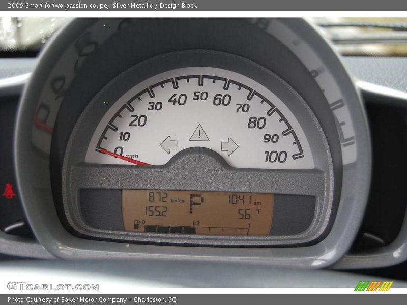 Silver Metallic / Design Black 2009 Smart fortwo passion coupe