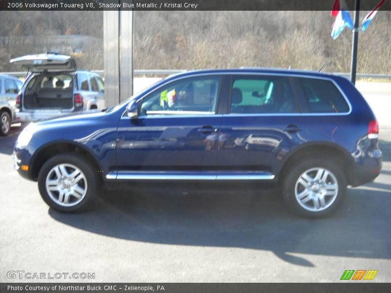 Shadow Blue Metallic / Kristal Grey 2006 Volkswagen Touareg V8