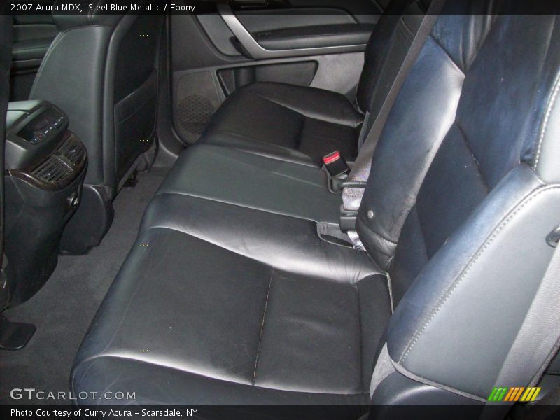 Steel Blue Metallic / Ebony 2007 Acura MDX