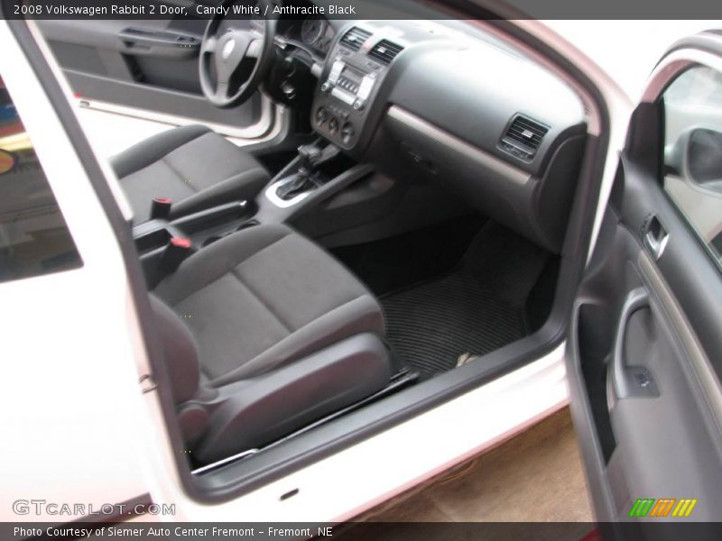 Candy White / Anthracite Black 2008 Volkswagen Rabbit 2 Door