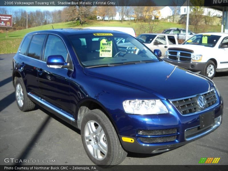 Shadow Blue Metallic / Kristal Grey 2006 Volkswagen Touareg V8