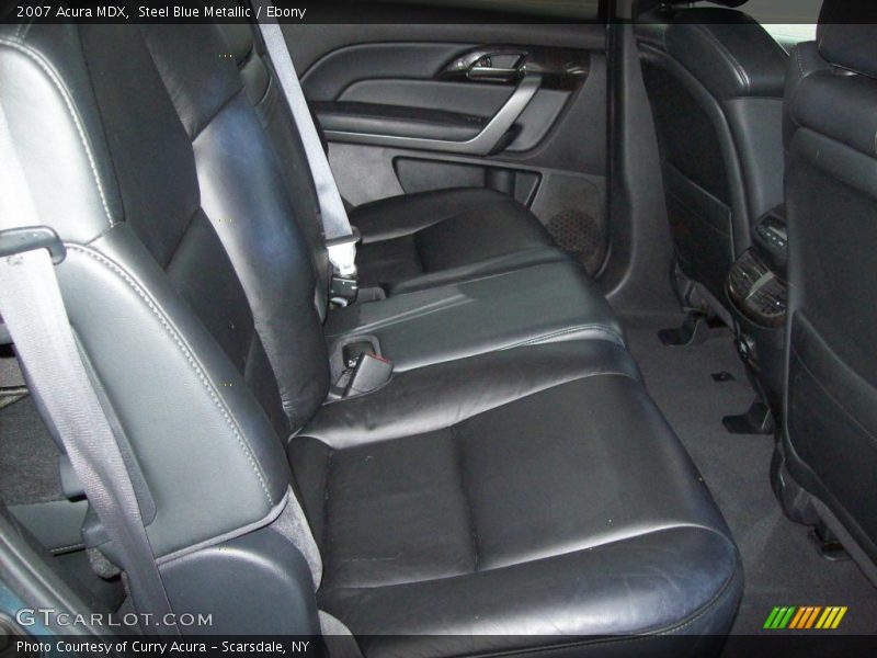 Steel Blue Metallic / Ebony 2007 Acura MDX