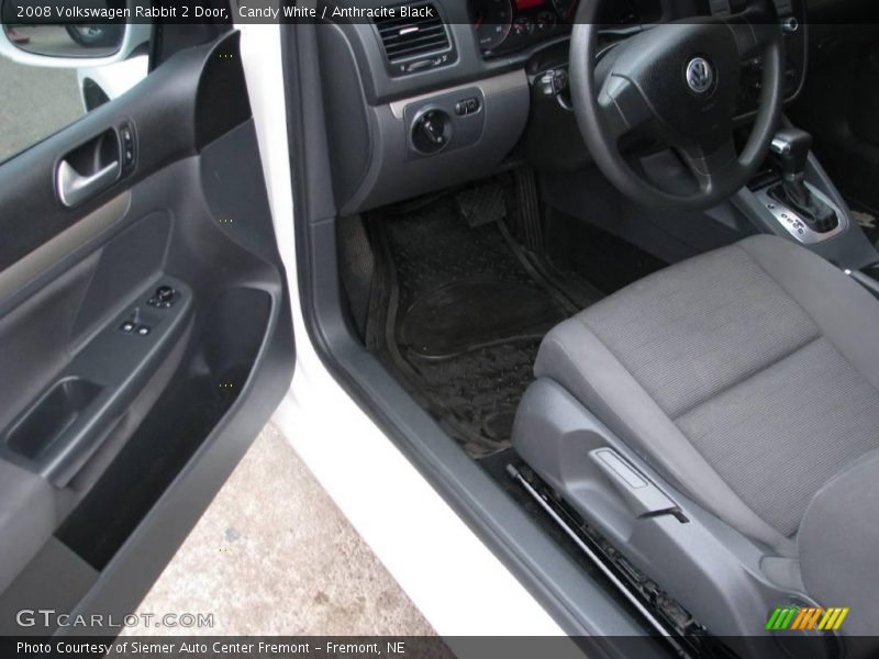 Candy White / Anthracite Black 2008 Volkswagen Rabbit 2 Door