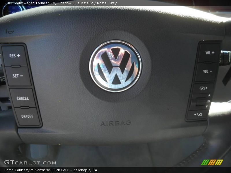 Shadow Blue Metallic / Kristal Grey 2006 Volkswagen Touareg V8