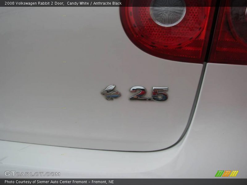 Candy White / Anthracite Black 2008 Volkswagen Rabbit 2 Door