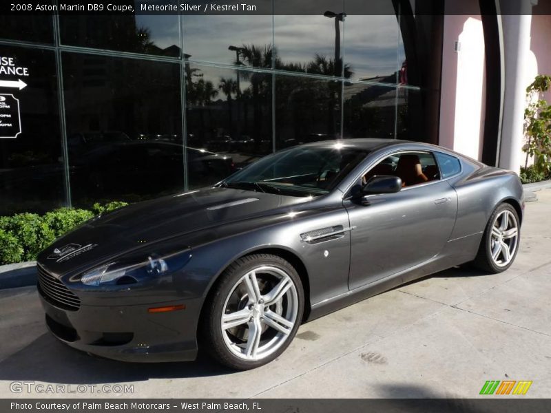 Meteorite Silver / Kestrel Tan 2008 Aston Martin DB9 Coupe