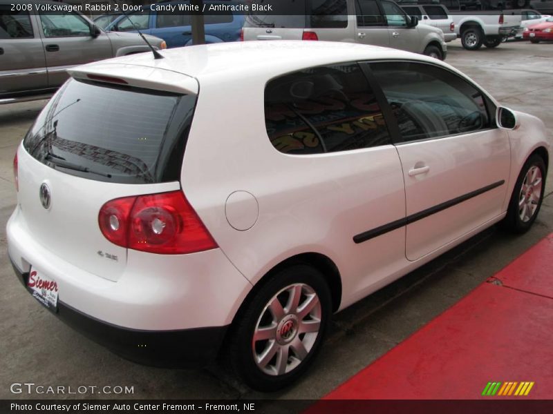 Candy White / Anthracite Black 2008 Volkswagen Rabbit 2 Door
