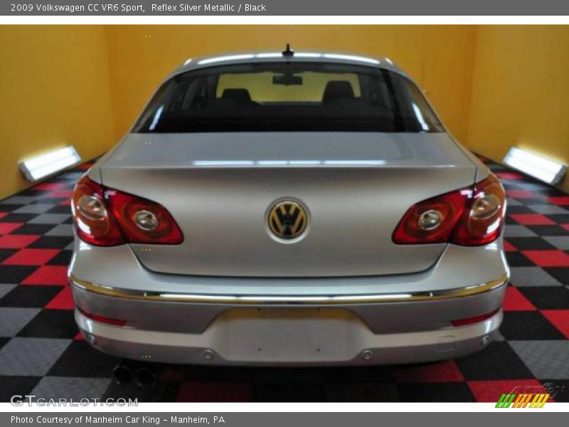 Reflex Silver Metallic / Black 2009 Volkswagen CC VR6 Sport