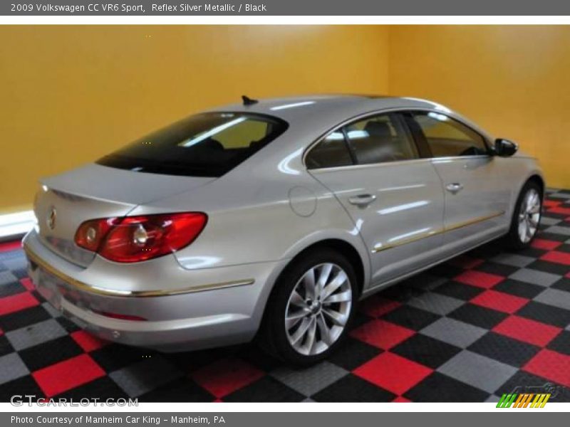 Reflex Silver Metallic / Black 2009 Volkswagen CC VR6 Sport