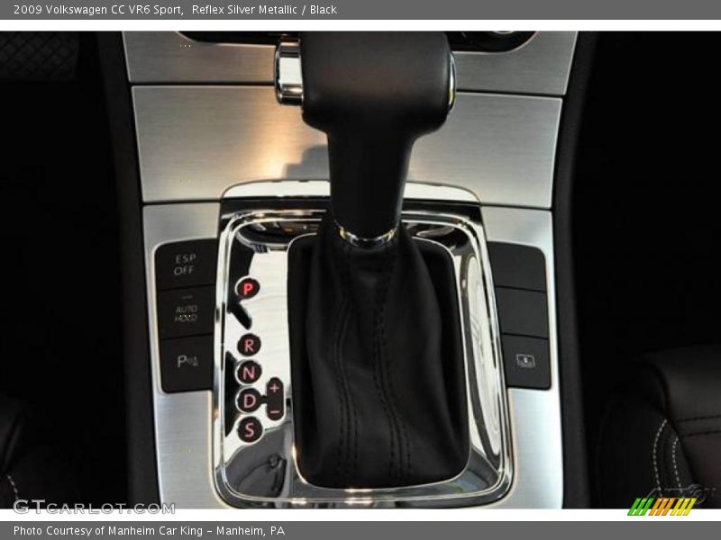 Reflex Silver Metallic / Black 2009 Volkswagen CC VR6 Sport