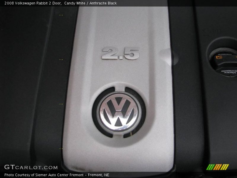 Candy White / Anthracite Black 2008 Volkswagen Rabbit 2 Door