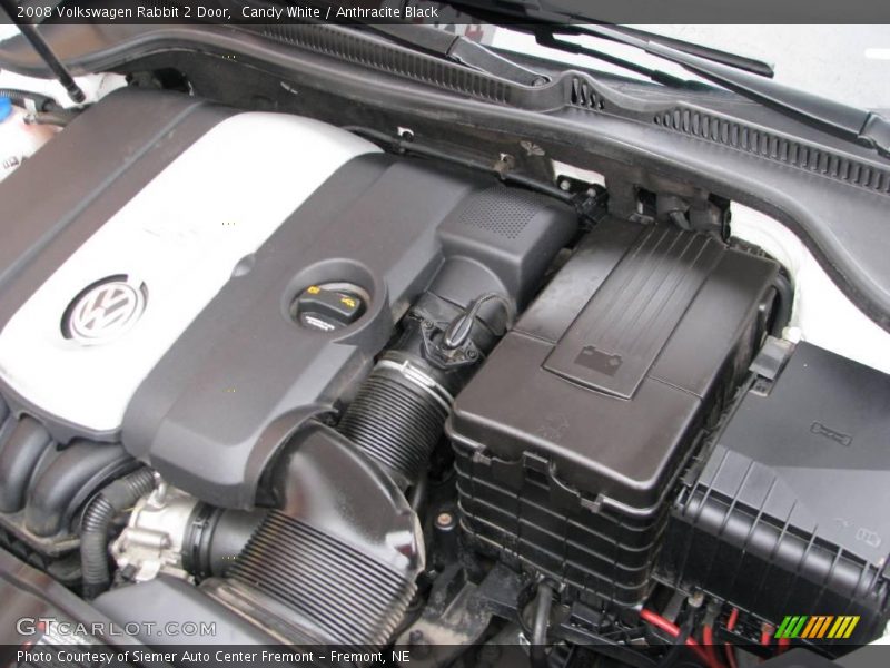Candy White / Anthracite Black 2008 Volkswagen Rabbit 2 Door