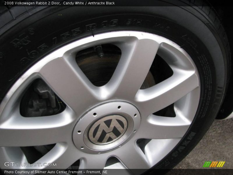 Candy White / Anthracite Black 2008 Volkswagen Rabbit 2 Door