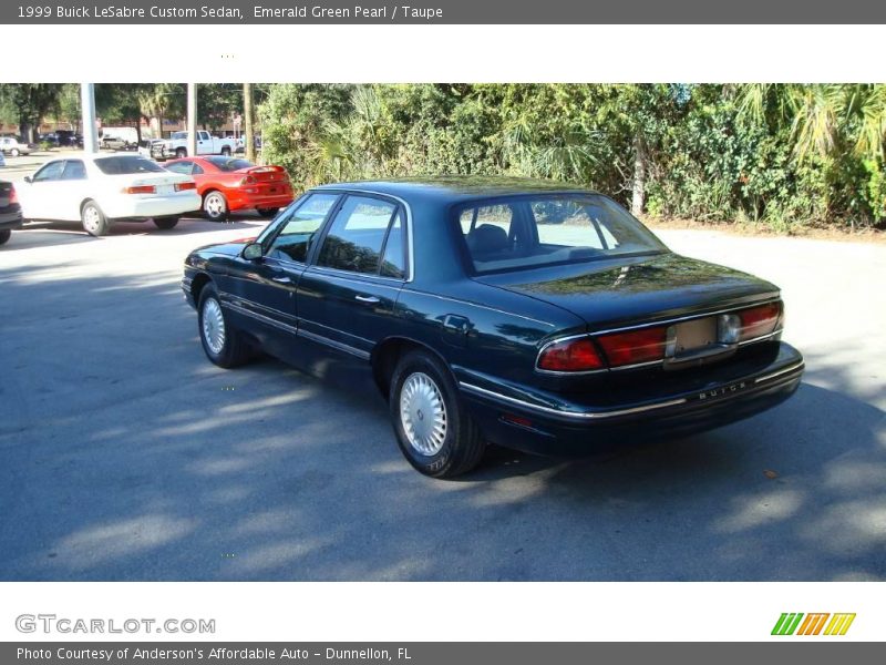 Emerald Green Pearl / Taupe 1999 Buick LeSabre Custom Sedan