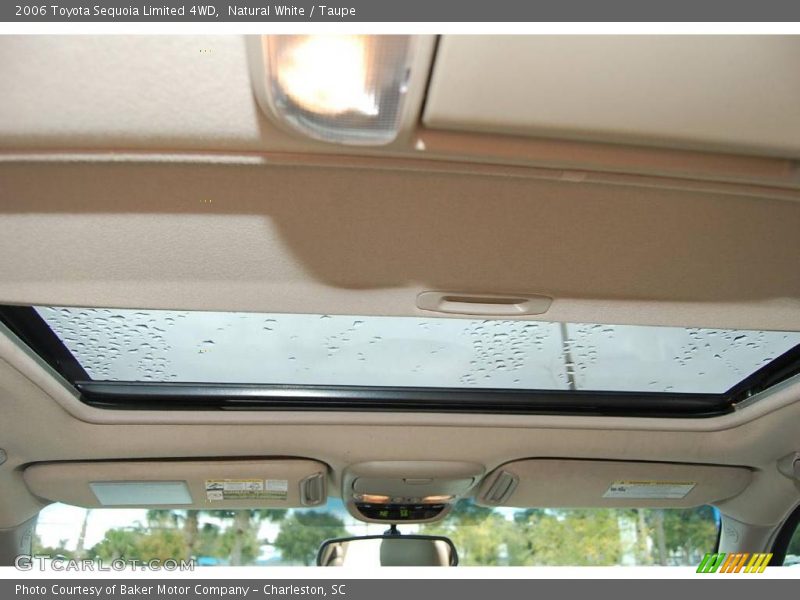 Natural White / Taupe 2006 Toyota Sequoia Limited 4WD