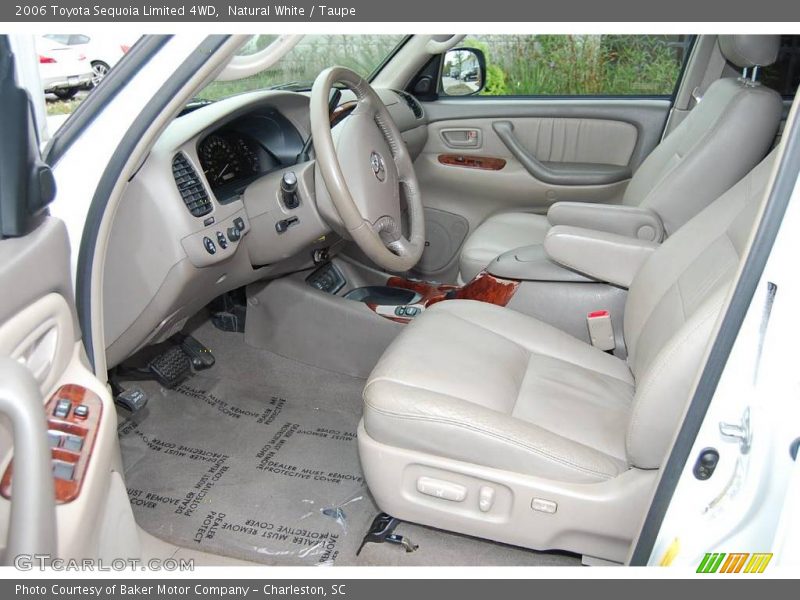 Natural White / Taupe 2006 Toyota Sequoia Limited 4WD