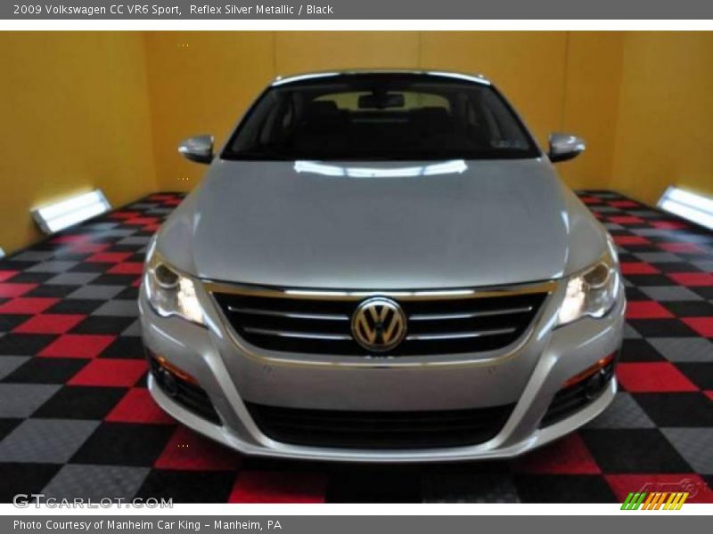 Reflex Silver Metallic / Black 2009 Volkswagen CC VR6 Sport