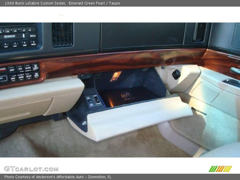 Emerald Green Pearl / Taupe 1999 Buick LeSabre Custom Sedan