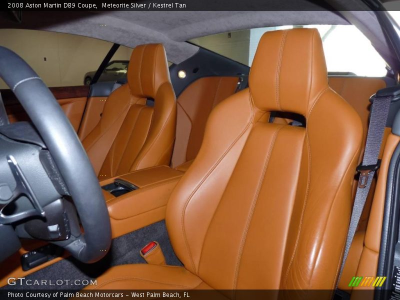 Meteorite Silver / Kestrel Tan 2008 Aston Martin DB9 Coupe
