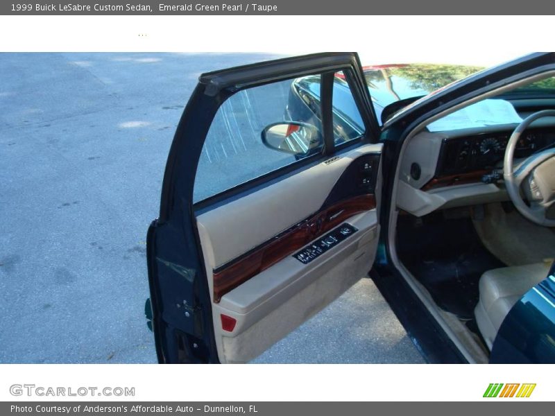 Emerald Green Pearl / Taupe 1999 Buick LeSabre Custom Sedan