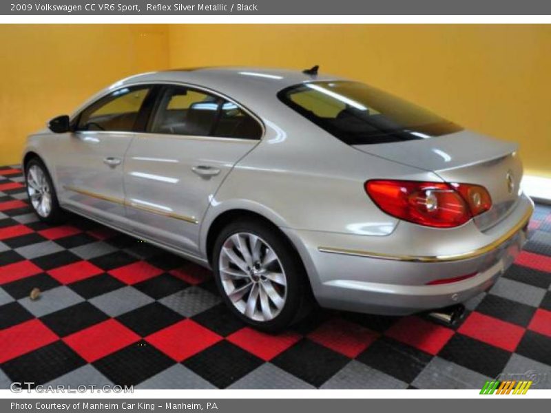 Reflex Silver Metallic / Black 2009 Volkswagen CC VR6 Sport
