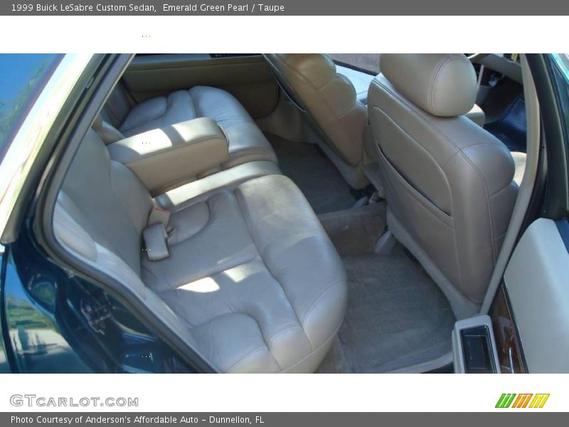Emerald Green Pearl / Taupe 1999 Buick LeSabre Custom Sedan