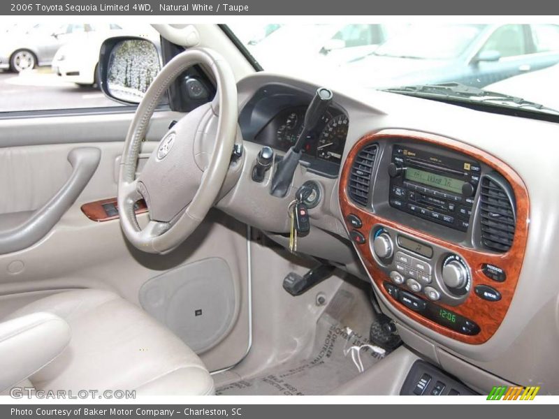 Natural White / Taupe 2006 Toyota Sequoia Limited 4WD
