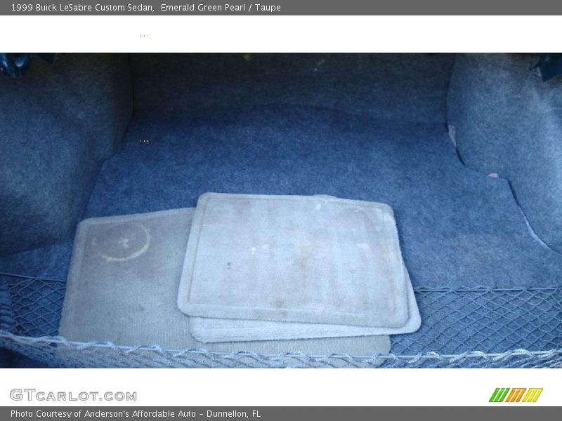 Emerald Green Pearl / Taupe 1999 Buick LeSabre Custom Sedan