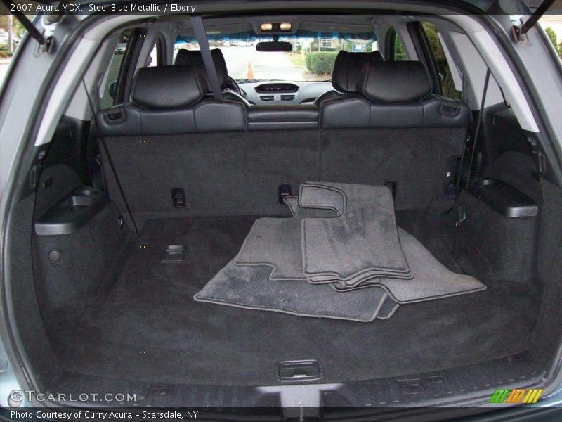 Steel Blue Metallic / Ebony 2007 Acura MDX