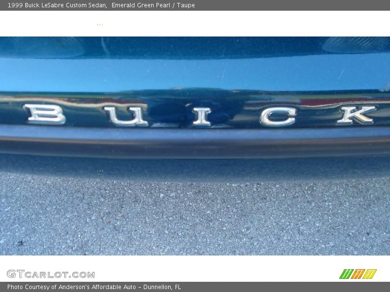 Emerald Green Pearl / Taupe 1999 Buick LeSabre Custom Sedan