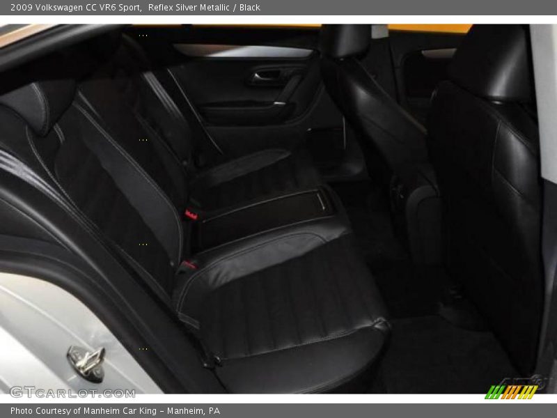 Reflex Silver Metallic / Black 2009 Volkswagen CC VR6 Sport