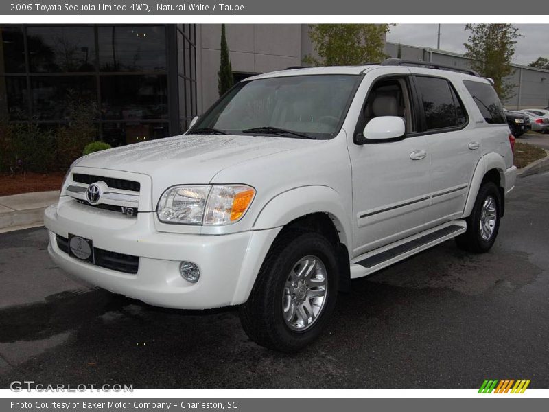 Natural White / Taupe 2006 Toyota Sequoia Limited 4WD