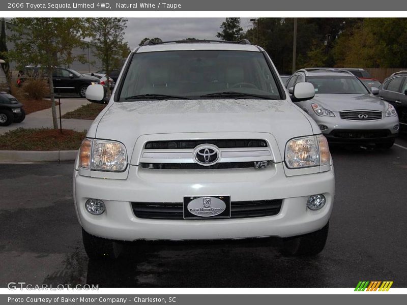 Natural White / Taupe 2006 Toyota Sequoia Limited 4WD