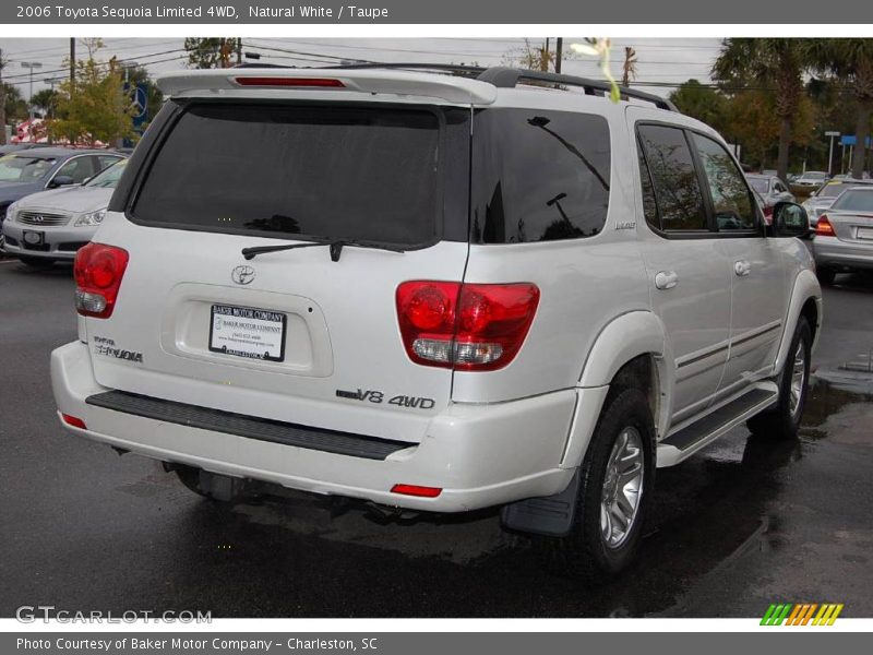 Natural White / Taupe 2006 Toyota Sequoia Limited 4WD