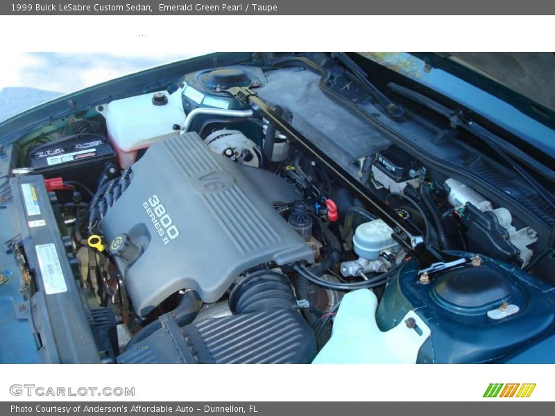 Emerald Green Pearl / Taupe 1999 Buick LeSabre Custom Sedan