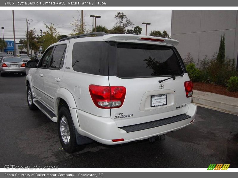 Natural White / Taupe 2006 Toyota Sequoia Limited 4WD