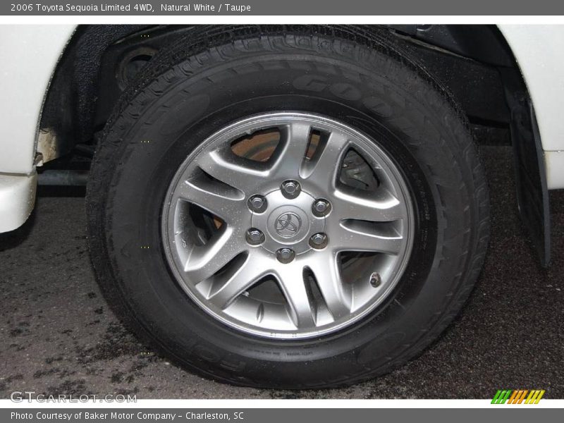 Natural White / Taupe 2006 Toyota Sequoia Limited 4WD
