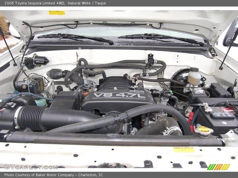 Natural White / Taupe 2006 Toyota Sequoia Limited 4WD