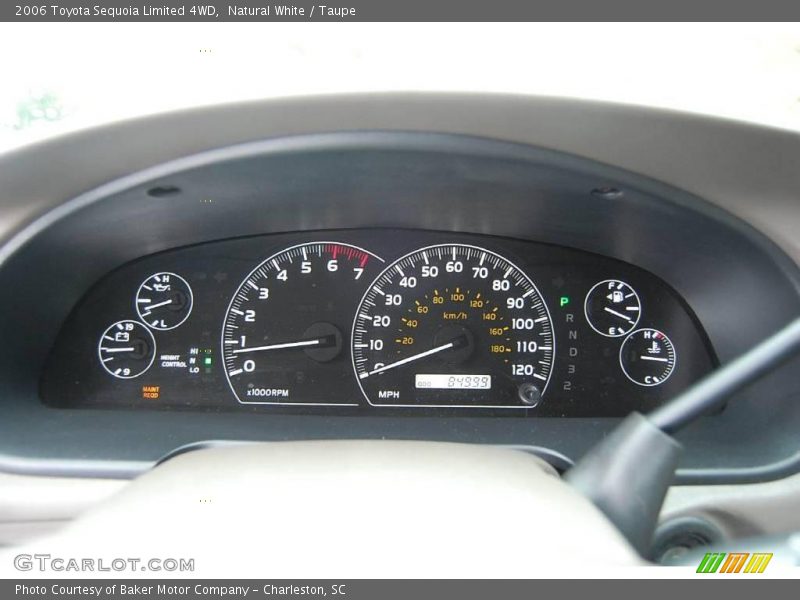 Natural White / Taupe 2006 Toyota Sequoia Limited 4WD
