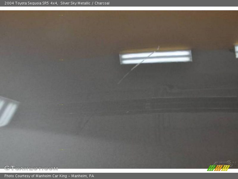 Silver Sky Metallic / Charcoal 2004 Toyota Sequoia SR5 4x4