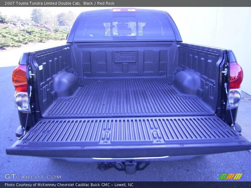 Black / Red Rock 2007 Toyota Tundra Limited Double Cab