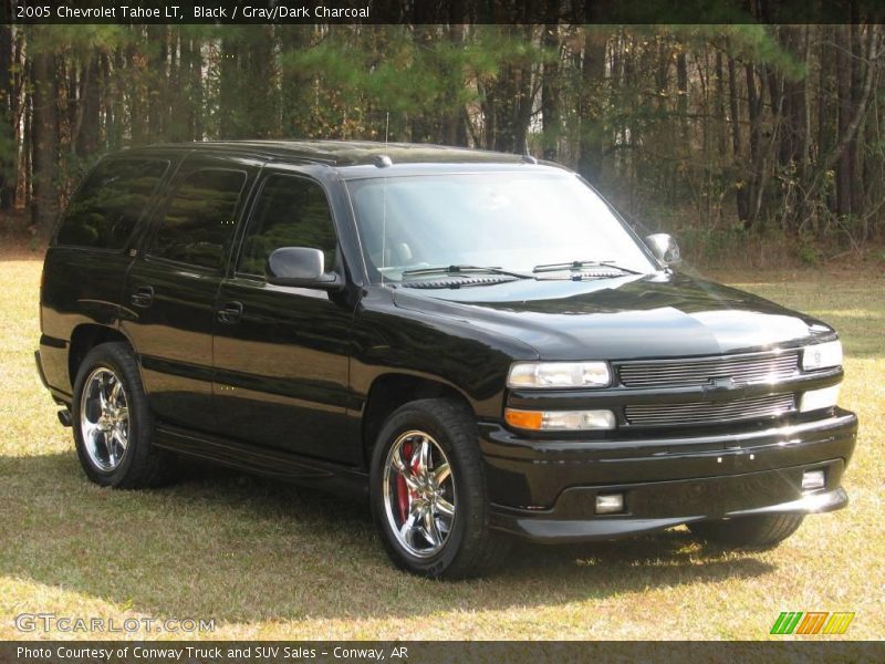 Black / Gray/Dark Charcoal 2005 Chevrolet Tahoe LT