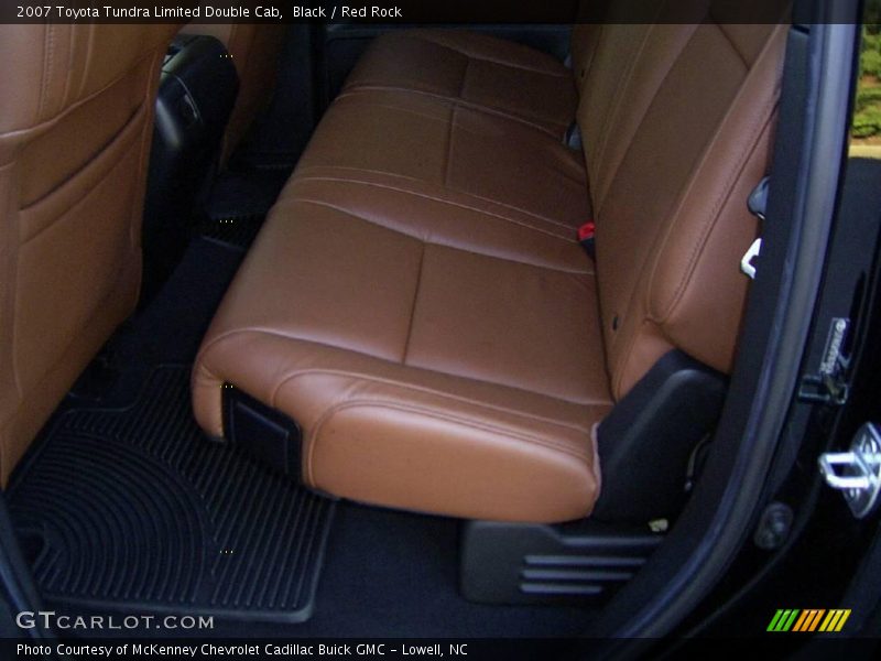 Black / Red Rock 2007 Toyota Tundra Limited Double Cab