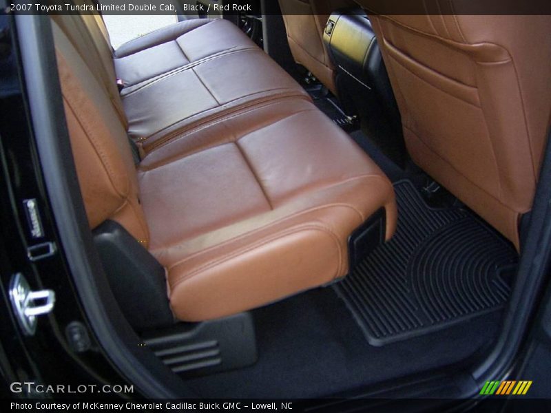 Black / Red Rock 2007 Toyota Tundra Limited Double Cab