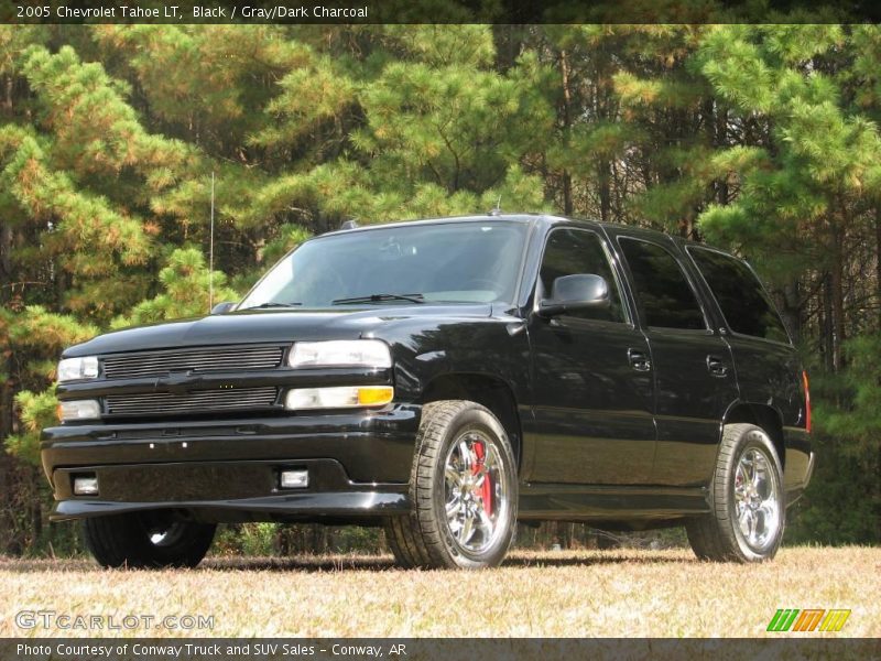 Black / Gray/Dark Charcoal 2005 Chevrolet Tahoe LT