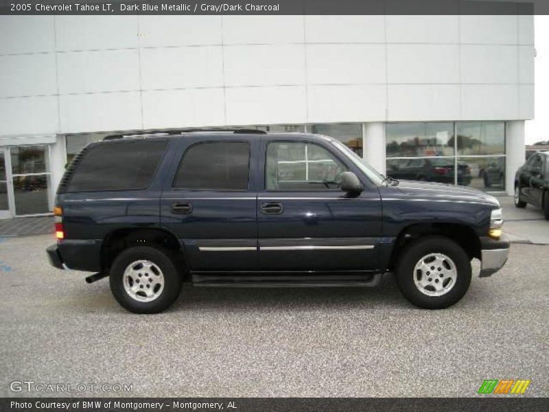 Dark Blue Metallic / Gray/Dark Charcoal 2005 Chevrolet Tahoe LT