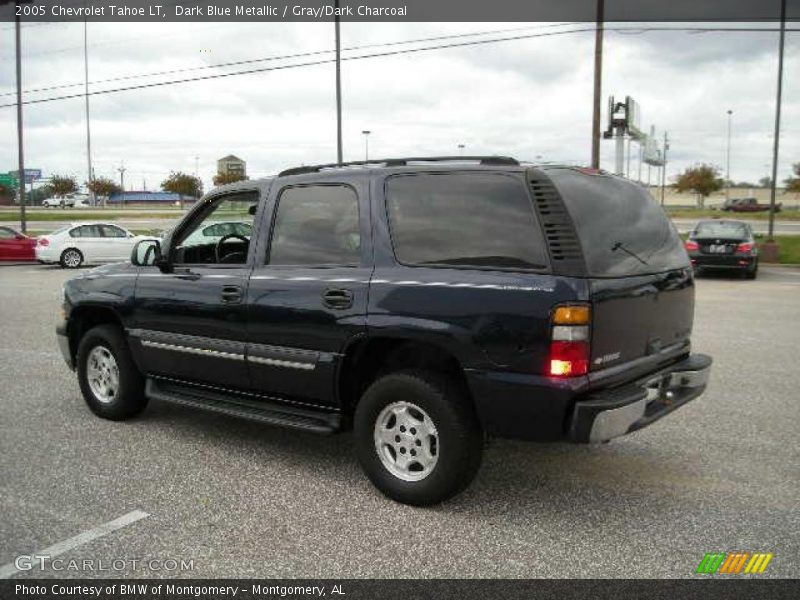 Dark Blue Metallic / Gray/Dark Charcoal 2005 Chevrolet Tahoe LT